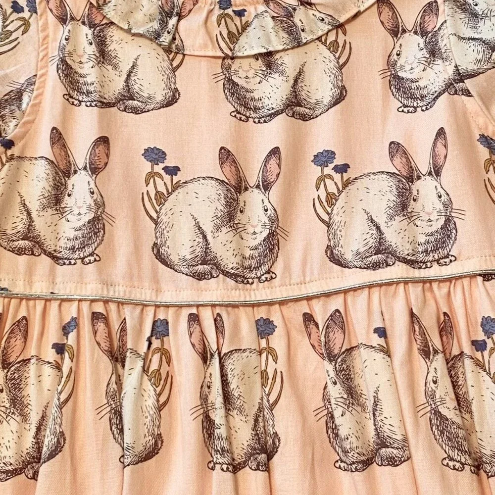 NEW Pink Chicken Bunny Dress - Picture 3 of 4